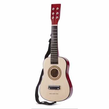 Speelgoed gitaar naturel