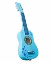 Speelgoed gitaar blauw