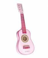 Speelgoed gitaar roze 10055923